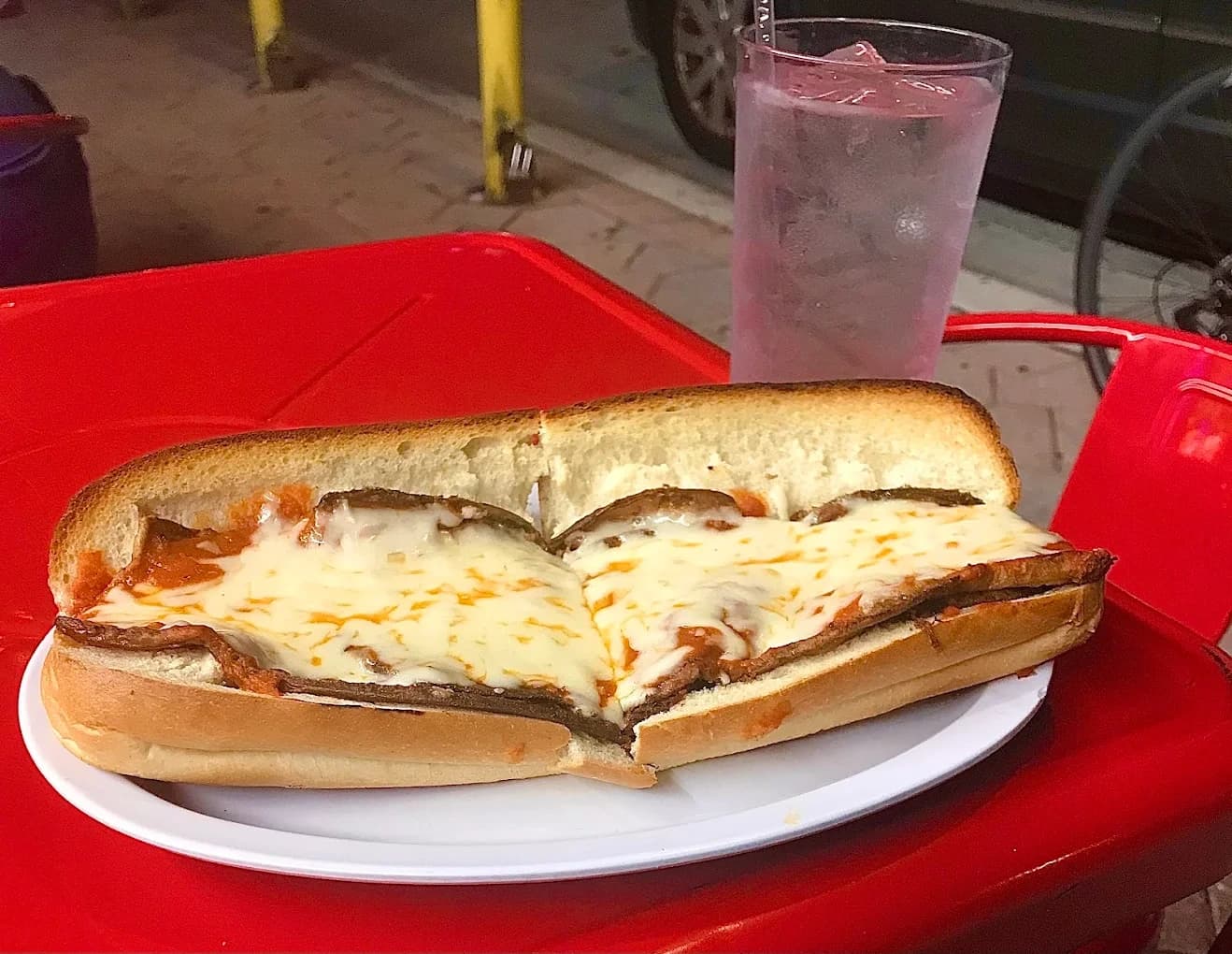 A snapshot of our amazing pizza dishes at Downtown Pizza.